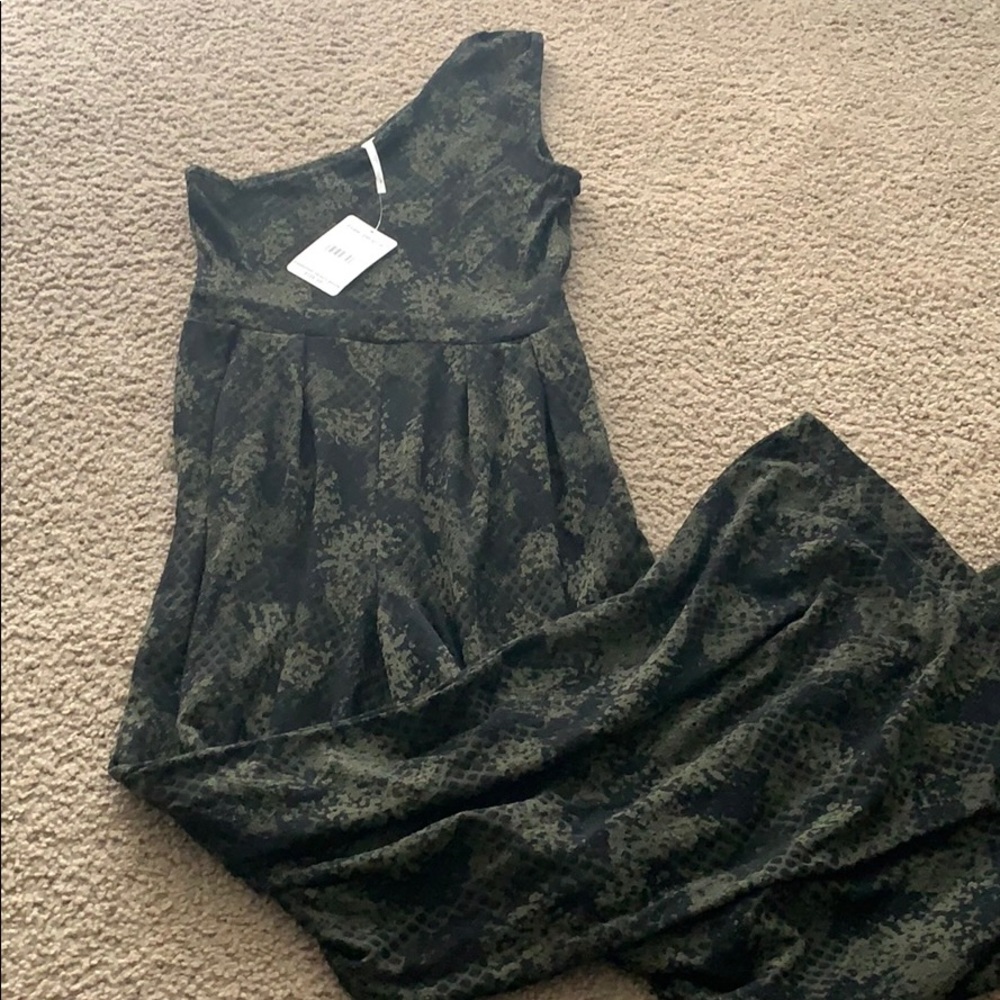 Free People Maya One-Shoulder Jumpsuit - Picture 7 of 8